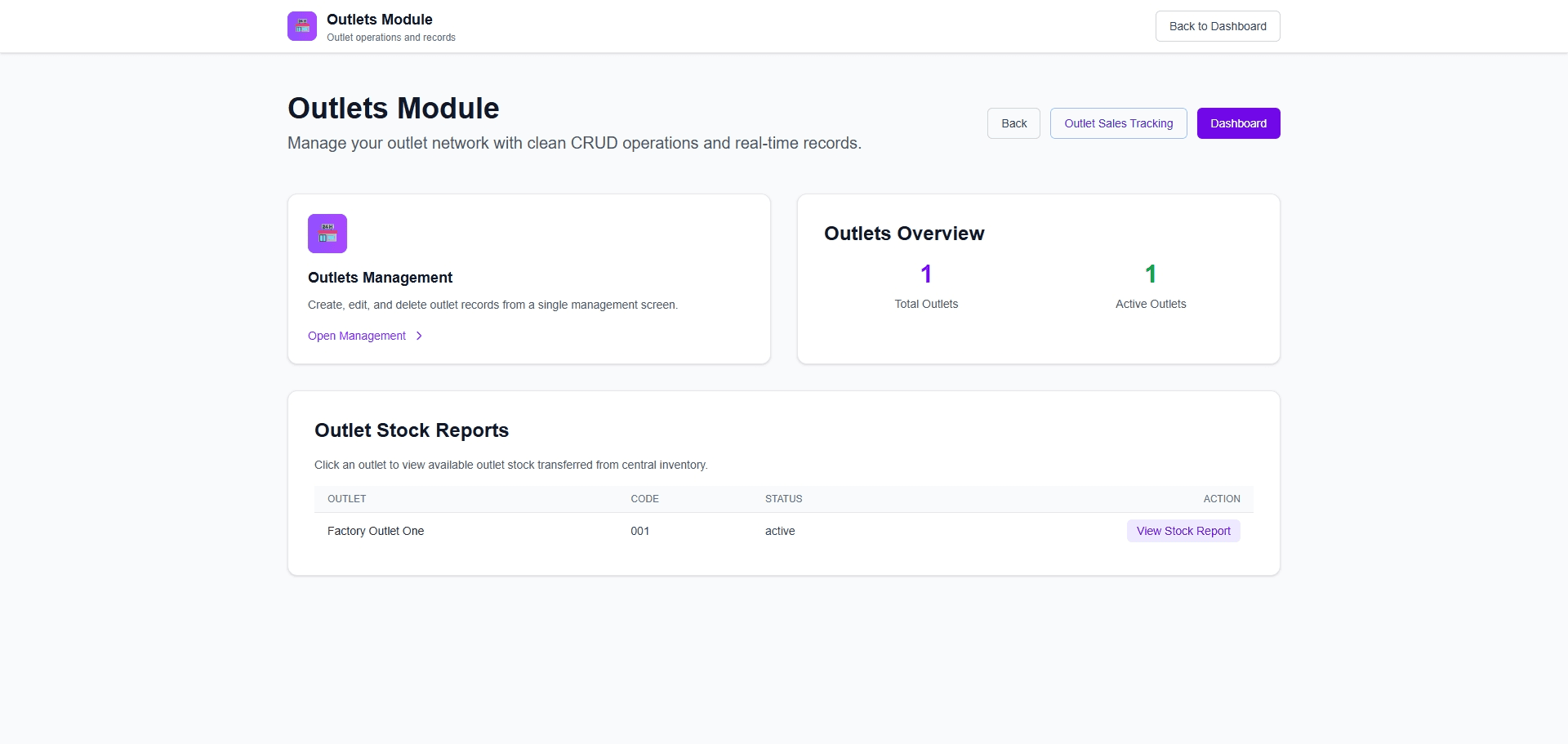Ceylon ERP outlet POS module